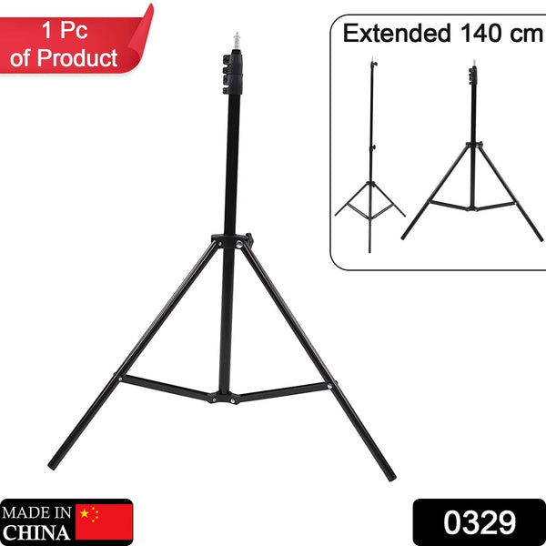 0329 Professional Tripod with Multipurpose Head for Low Level Shooting, Panning for All DSLR Camera 