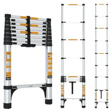 9 Steps Single Side Compact & Foldable Telescopic Ladder