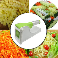 Virgin Plastic French Fry Chipser, Potato Chipser / Potato Slicer with Container