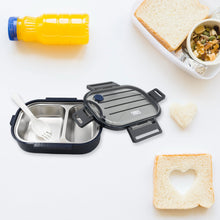 304 Stainless Steel Thermal Lunch Box Leakproof Food Storage Containers, 2-Compartment Lunch Box, Lunch Box for Boys, Girls, Kids, School & Office (500ML)