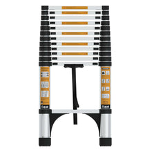 13 Steps Aluminium  Single Side Compact & Foldable Telescopic Ladder 12.5 Feet