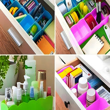 5 Compartments Socks / Handkerchief / Underwear Storage Box Socks Drawer Closet Organizer Storage Boxes (pack of 4)