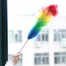 6321 Colorful Feather Duster | Microfiber Duster for Cleaning | Dusting Stick | Dusting Brush 