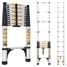 16.5 FT Aluminum Folding Telescopic Ladder 13 Steps