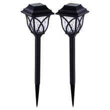 Solar Garden Lights LED Outdoor Stake Spotlight Fixture for Garden Light (Pack of 2pc )