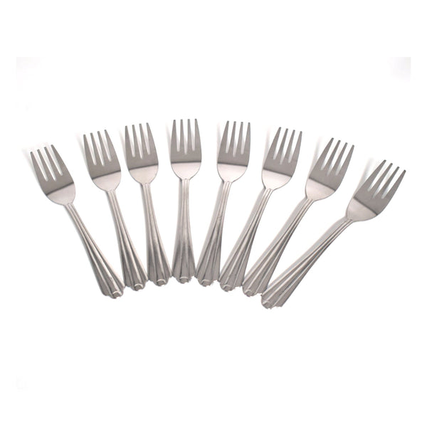 2775 Small Dinner Fork for home and kitchen. (set of 8Pc) 