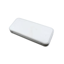 Multipurpose White Compass Pencil Box | 3-Compartment School Case | Ideal Birthday Gift for Kids