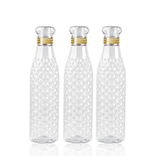 7116 Water Bottle With Diamond Cut Used By Kids, Children's  ( 3 pcs ) 