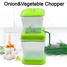 2003 Small Onion Chopper & Vegetable Chopper Quick Cutter with Rotating Blade 