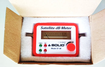 Solid S2 SF-45 Digital Satellite dB Meter Full HD 1080p