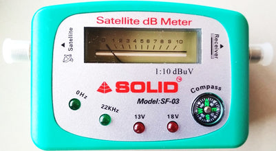 Solid S2 SF-03 Digital Satellite dB Meter Full HD 1080p