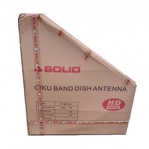 6 Feet 180cm SOLID C/KU PRIME FOCUS SATELLITE C-BAND RECEPTION DISH ANTENNA