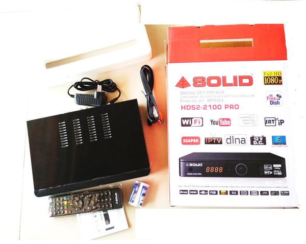 Solid HDS2 2100 PRO Set Top Box + HDMI