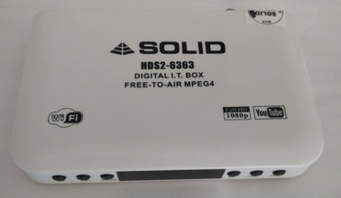 Solid HDS2-6363 Set Top BOX + wifi Adapter