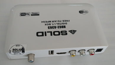 Solid HDS2-6363 Set Top BOX + wifi Adapter