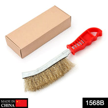 1568B Stainless steel wire hand brush metal cleaner rust paint removing tool 