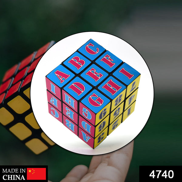 4740 Alpha Numeric Cube used for entertaining and playing purposes by kids, children’s and even adults etc. 