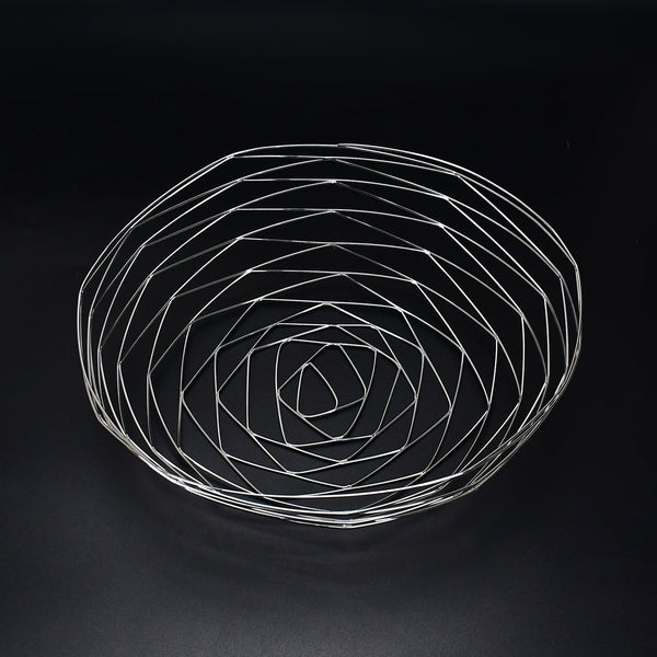 5182 Steel Fruit Basket Bowl & Multiuse Bowl For Kitchen Use 