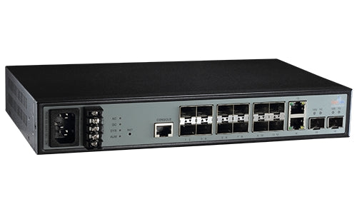 OL MEN 99216B 2 Port (1G/10G) + 12 Port GbE (100M/1G) SFP + 2 RJ45 (100M/1G) Combo Layer 2 Managed Switch