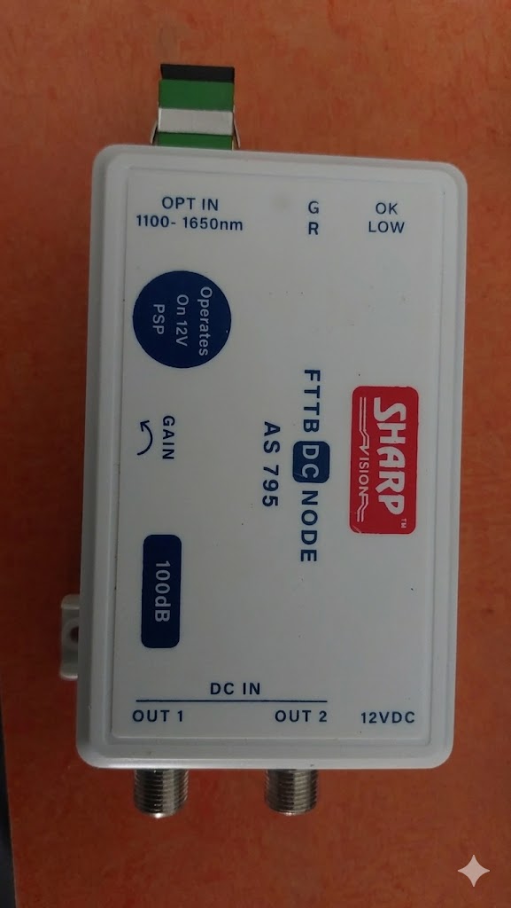 Sharp Vision FTTB DC Node & AMPLIFIER