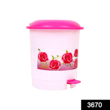 3670 Plastic Pedal Dustbin/Desk Dustbin 