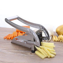 083 Stainless Steel French Fries Potato Chips Strip Cutter Machine 