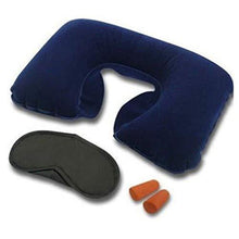 505 -3-in-1 Air Travel Kit with Pillow, Ear Buds & Eye Mask Raj Sales and service WITH BZ LOGO