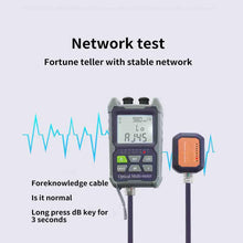 Optrotech 3 in 1 Optical Power Meter with Laser Light FC/SC Universal Interface Visual Fault Locator 2mw Vfl Lan Tester Rj45 Network Cable Tester Rj45 Optical Multi Meter