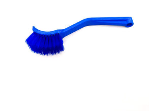 1375 Plastic Wash Basin/Toilet Seat Cleaning Brush (Multicolour) 