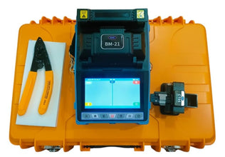 BME FIBER SPLICING MACHINE BM-21 VFL & OPM