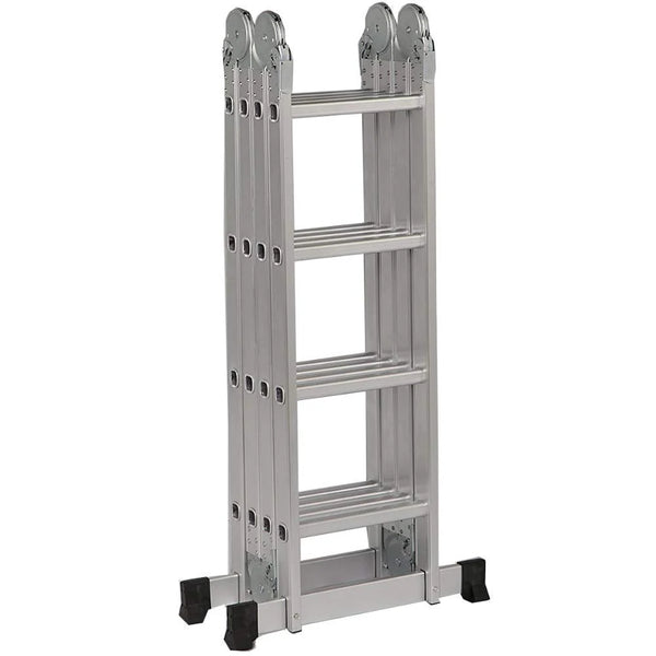 19 FT. Aluminium Foldable Multipurpose Step Ladder,150kg Capacity 20 Steps