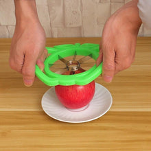2457 Plastic Apple Cutter Slicer with 8 Blades and Handle 