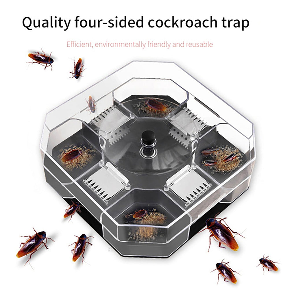 Cockroach Infested Cable Box 1471 Cockroach Traps Box Cockroach Bug Roach Catcher – Cable Mall