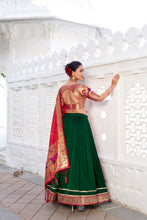 Vichitra Silk Lehenga For Women