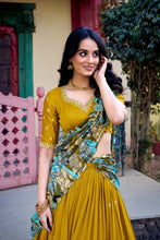 MST Vichitra Silk Lehenga For Women