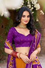 MST Tussar Silk Patola Printed Lehenga For Women