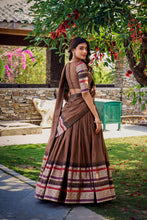 BRN Pure Chanderi Plain Lehenga For Women