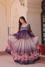 7137 Chiffon Floral Printed Lehenga For Women