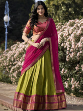 PST Kanchipuram Lehenga For Women