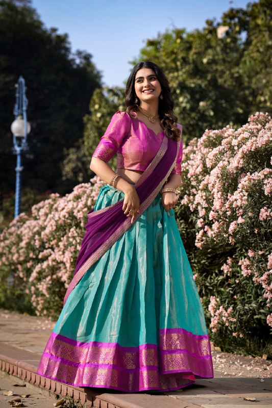 SBL Kanchipuram Lehenga For Women