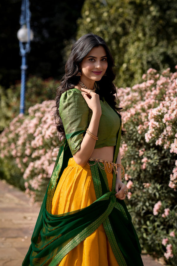 MST Kanchipuram Lehenga For Women