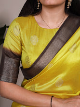 Rumali Silk Zari Weaving Saree For Women BLY
