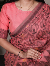 Cotton Thread Weaving Saree For Women SLM