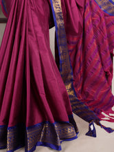Aura Silk Zari Weaving Saree For Women PNK