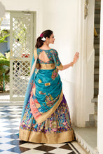 Dola Silk Kalamkari Printed Lehenga For Women PRL