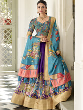 Dola Silk Kalamkari Printed Lehenga For Women PRL