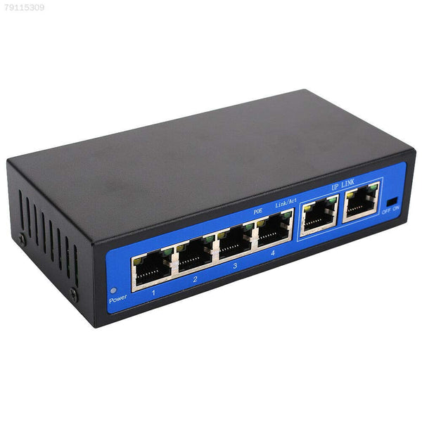 POE Ethernet Switch POE Switch 4 PoE In ejector 4+2 Ports