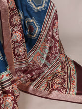 Tussar Silk Printed Saree TEL
