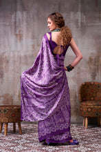 Satin Silk Printed saree LUV