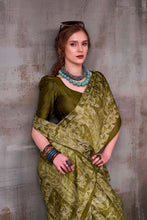 Satin Silk Printed saree MND